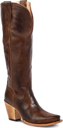 Freebird by Steven Thunderbird Leather Western Boot in Brown at Nordstrom, Size 11