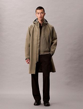 Calvin Klein Chaquet&oacute;n Urbano T&eacute;cnico Con Capucha 3 En 1
