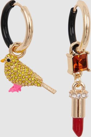 Essentiel Boucles dOreilles Kirl Noir Or