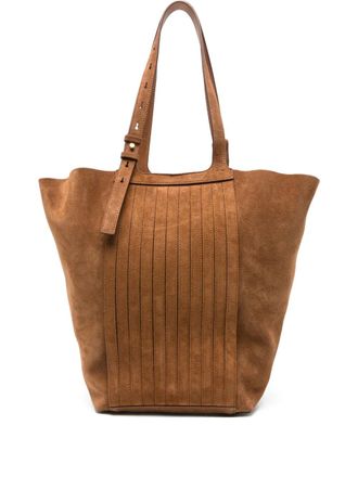 Golden Goose suede tote bag - women - Calf Suede - One Size - Brown