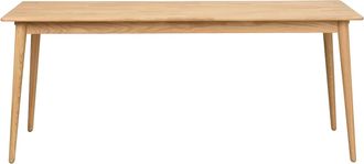 Rowico Massivholztisch Tyler Eiche Natur 180-280 x 90 cm