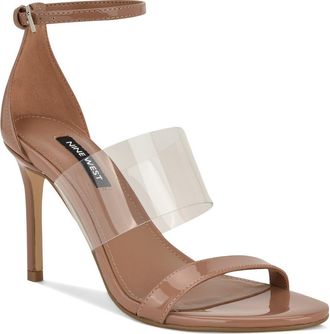 Nine West Vallie Ankle Strap Sandal in Medium Natural at Nordstrom, Size 10.5
