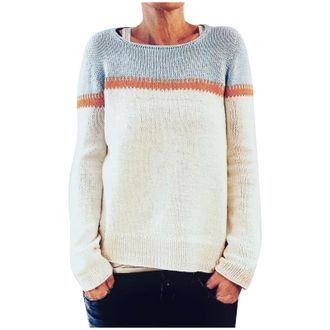 Generic Jumpers for Women Casual Long Sleeve Sweaters Crewneck Sweater Knitted Jumper Loose Pullover Sweater Ladies Pullover Jumper Oversized Sweatshirts Ladi