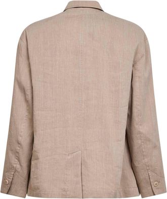 Jacquemus Mens Unstructured Jacket The Pastro Beige Viscose