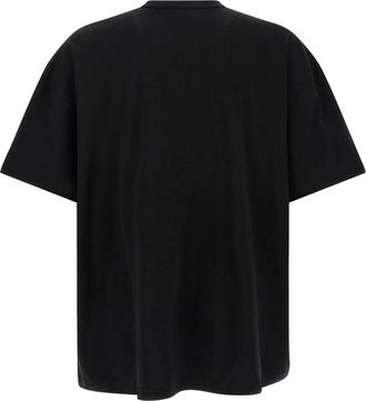 Comme Des Gar&ccedil;ons Logo-Print Collaborative T-Shirt - Black