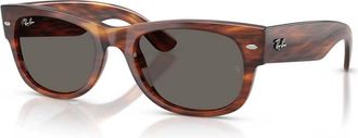 Ray-Ban Mega Wayfarer II - unisex - Zonnebrillen - Bruin - 55 MM - Accessoires