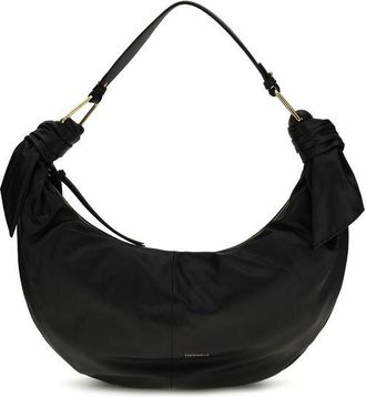Coccinelle Black Calf Leather Bos Taurus Shoulder Womens Bag