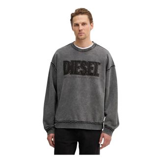 Diesel Uomo, Felpe, Grigio, 2Xl, new