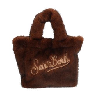 MC2 Saint Barth Vanity Mini Soft Fur - - Bags - Donna - Marrone - ONE SIZE