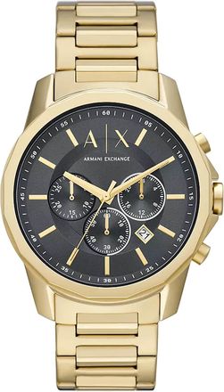 A|X Armani Exchange Mens Classic Black Dial Watch