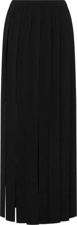 Moschino Gonna lunga plissettata - Nero