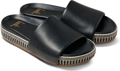 Pelican Platform Slide Sandal in Black at Nordstrom, Size 10