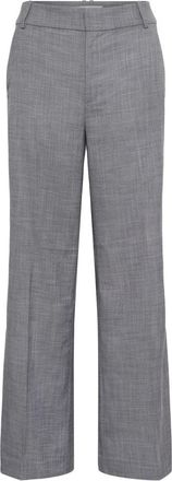 Inwear Wijde broek - Dames - Broeken - Grijs - Maat: XL