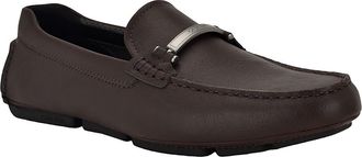 Calvin Klein Mens Mens Maslo Loafers - Brown - 10H