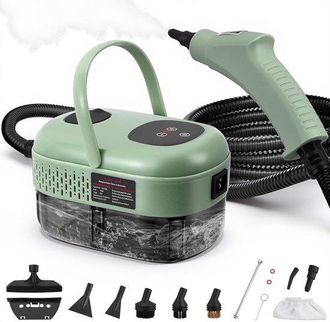 No Brand Limpiador A Vapor Port&aacute;til - Dispositivo De Limpieza A Vapor - Limpieza Del Hogar Y Del Coche - Vapor Potente A Alta Presi&oacute;n - Dep&oacute;sito De 1,1 L - Ver