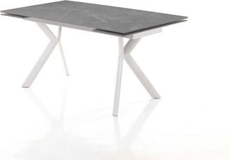 Oresteluchetta Mesa Extensible Cer&aacute;mica Efecto M&aacute;rmol 80x140-200 Cm Juian 1