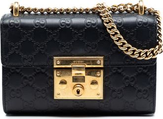 Gucci Pre-owned Gucci Small ssima Padlock Crossbody Ladies 1L7ZM6ABEU1ARYWR