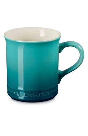 LE CREUSET 14-Ounce Stoneware Mug in Riviera at Nordstrom