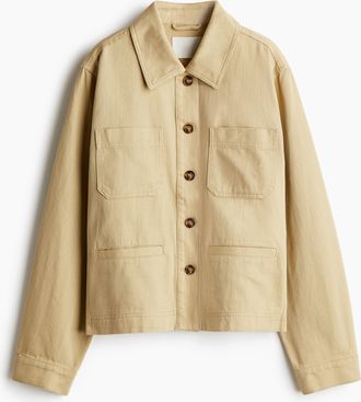 H&M Twilljacke - Beige