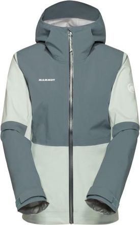 Mammut Linard Guide Hardshell Hooded Jacket Regenjacke f&uuml;r Damen | grau