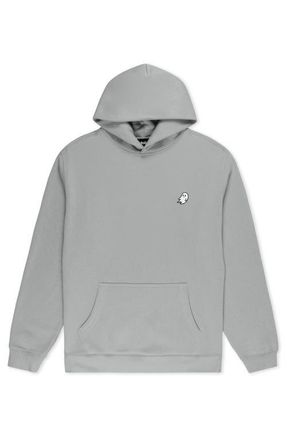 Dalix Ghost Relaxed Midweight Fleece Pullover Hoodie in Storm at Nordstrom, Size Xx-Large