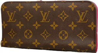 Louis Vuitton Brown Rose Pop Long Wallet (Bi-Fold) (Pre-Owned)