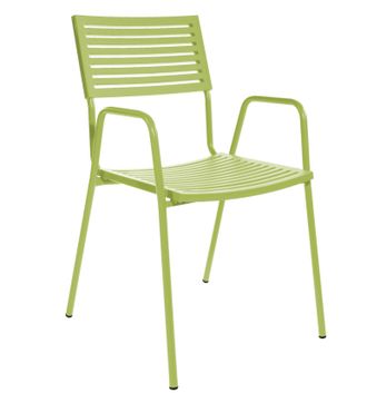 Schubiger M&ouml;bel Gartenstuhl Bodensee Lamello mit Armlehne