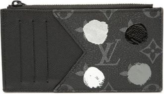 Louis Vuitton Pre-owned Wallets, male, Black, Size: ONE SIZE Pre-owned Business card case