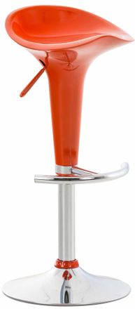 Clp Taburete Saddle Naranja