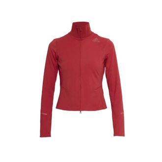 adidas Training Mid Layer Jacket - Dames - Trainingsjackets - Rood - XS - Leer - Fitness