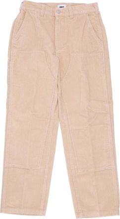 Obey Corduroy Herenbroek Irish Cream - Heren - Straight fit broeken - Beige - W31 - Katoen - Broeken