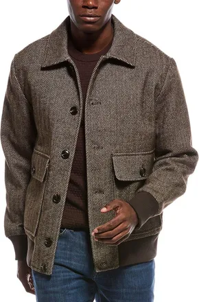 Slate & Stone Wool-Blend Bomber Jacket