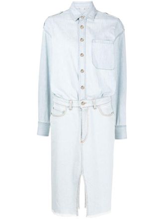 Stella McCartney Chemisier denim - Blu