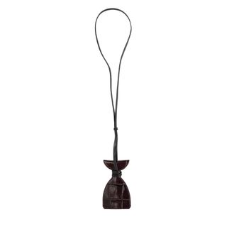 Jacquemus Accessoires, Dames, Rood, ONE Size, Leer, Poisson Sleutelhanger Ketting