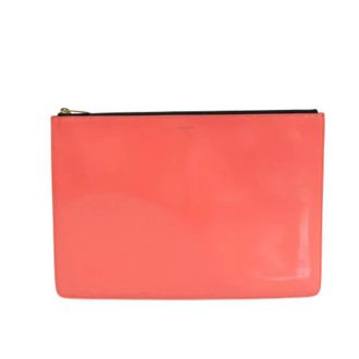 Celine Pre-owned Clutches, female, Pink, Size: ONE SIZE Pre-owned Leather celine-bags
