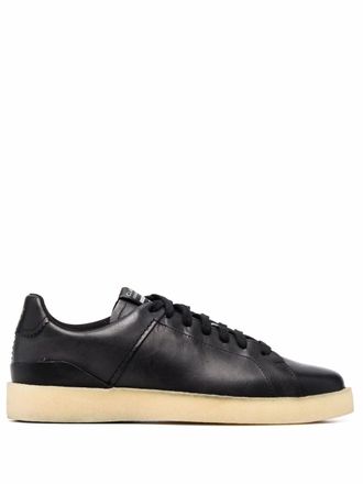 Clarks low-top leather sneakers - men - Polyurethane/Leather/Rubber - 6.5 - Black