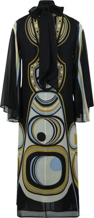 La DoubleJ Midi Magnifico Jurk - Dames - Casual kleedjes - Veelkleurig - XL - Kleedjes