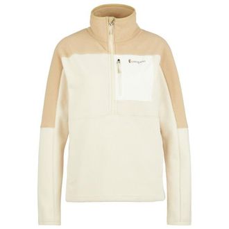 Cotopaxi Abrazo Fleece Half-Zip Jacket Fleecepullover f&uuml;r Damen | wei&szlig;/beige