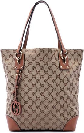 Gucci Pre-owned Gucci GG Canvas GG Charm Tote Ladies 1CGCT0OQ0NKB8BZ9
