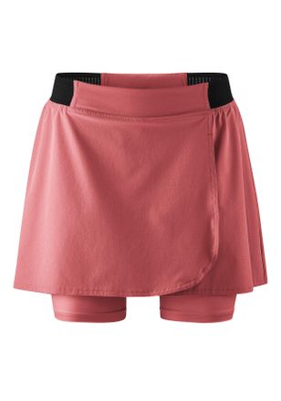 Gonso Radhose GONSO Adventure Skirt W, Damen, Gr. 48, Normalgr&ouml;ssen, lila (mauve), 92% Polyester (Recycelt), 8% Elastan, Hosen Radhose, Damen Radrock mit Si