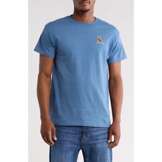 Riot Society Out Of Luck 8-Ball Embellished Tee in Blue at Nordstrom Rack, Size Xx-Large