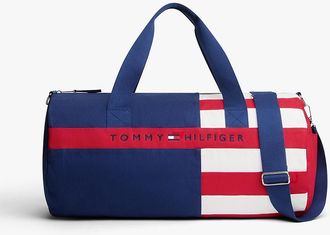Tommy Hilfiger Flag Colorblock Canvas Duffel Bag - Multi