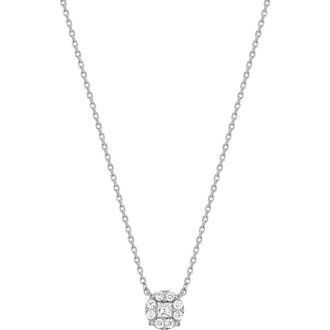 Bony Levy Mika Diamond Pendant Necklace in 18K White Gold at Nordstrom Rack