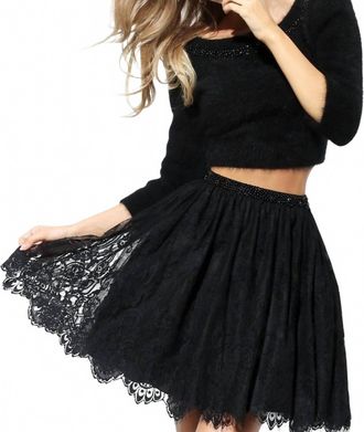 Sherri Hill Two-Piece Dress In Black