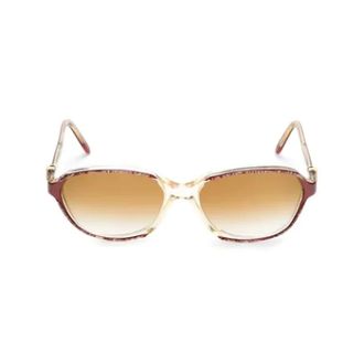 Saint Laurent Pre-owned Accessories, female, Pink, Size: ONE SIZE Pre-owned Acetate sunglasses