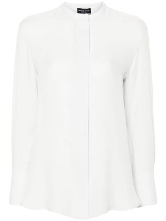 Giorgio Armani Camicia di seta - Bianco