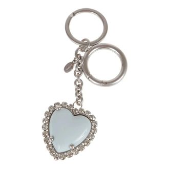 Valentino Garavani Keychains, female, Gray, ONE SIZE, Signature Vlogo Key Ring