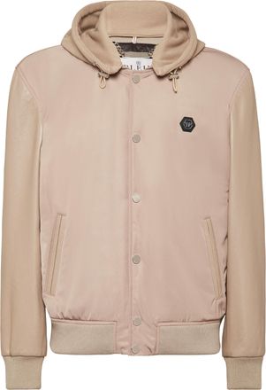 Philipp Plein Leren Bomber &Amp