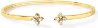 Roberto Coin Love in Verona Diamond Bangle in Yellow at Nordstrom, Size 7