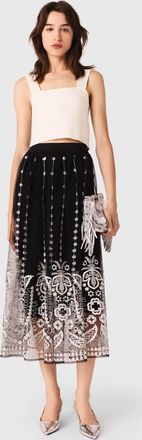 Maje Knit Crop Top - Off White - Maje